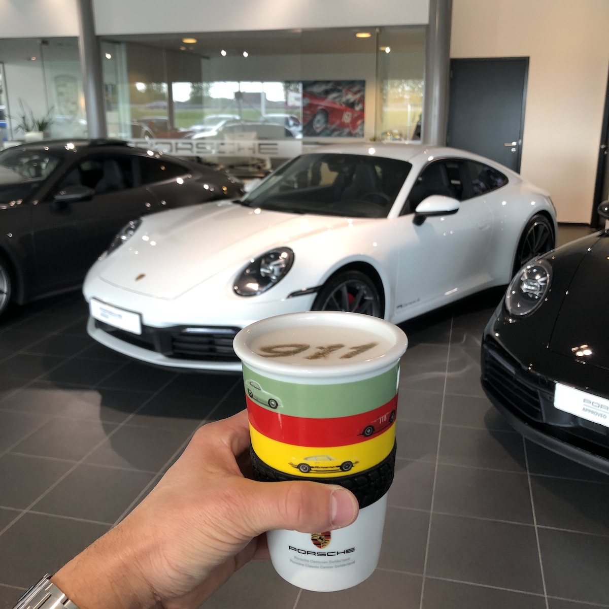 Porsche Gelderland 2go mug